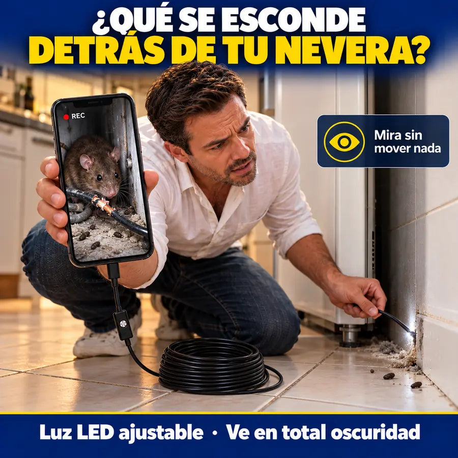 ¿Qué se esconde detrás de tu nevera? Mira sin mover nada