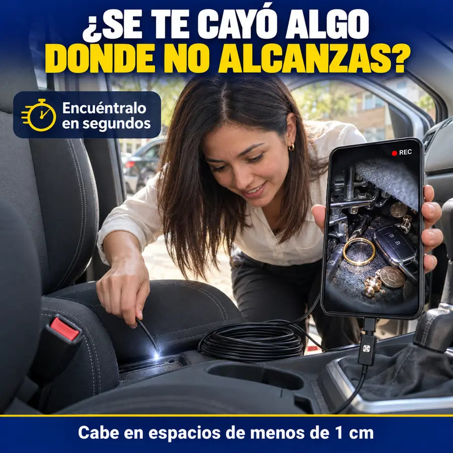 ¿Se te cayó algo donde no alcanzas? Encuéntralo en segundos